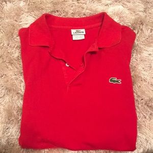 Men’s Lacoste polo size 5